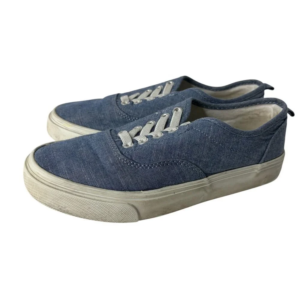 Old Navy Blue Pull On Slippers Size 1